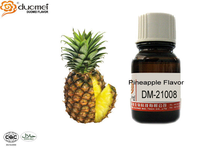 Free Sample Food Essence Flavours , Natural Pineapple Flavor PG Based