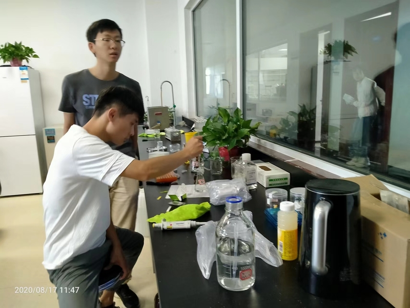 Shaanxi Baisifu Biological Engineering Co., Ltd. factory production line