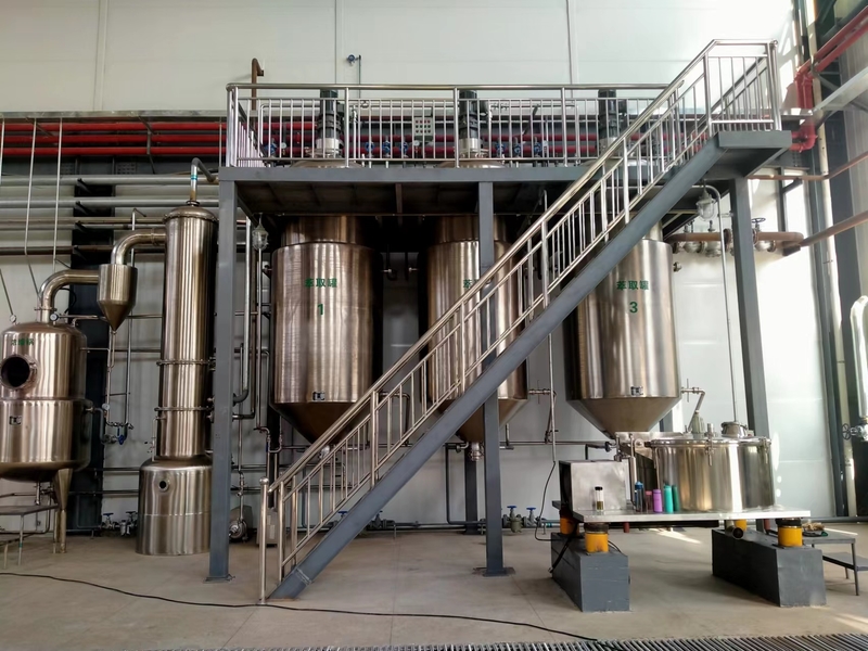 Shaanxi Baisifu Biological Engineering Co., Ltd. factory production line