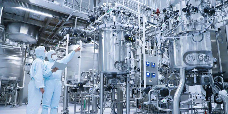 Shaanxi Baisifu Biological Engineering Co., Ltd. factory production line