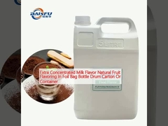 Extra Concentrated Milk Flavor Natural Fruit Flavoring In Foil Bag Bottle Drum Carton Or Container