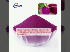 Natural Purple Sweet Potato Color Powder Food Grade Anthocyanin Rich For Beverages Confectionery