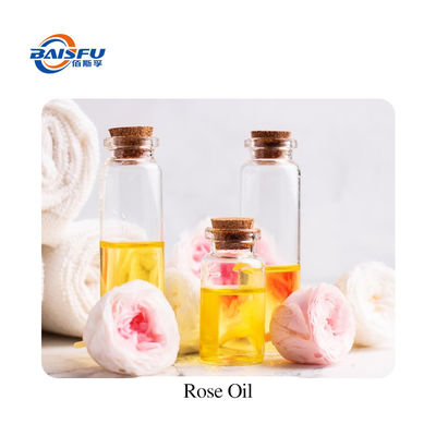 Natural Plant Essential Oil Flash Point 150°F Rose Oil for Skin Health