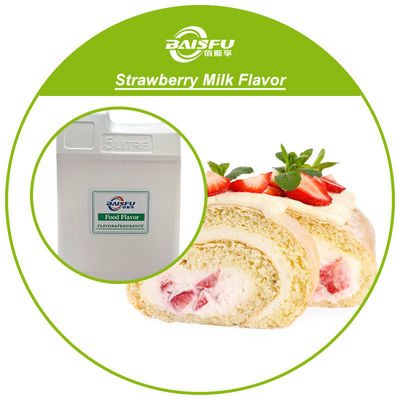 Baisfu Food Flavor Strawberry Milk Flavor Water Soluble For Beverage Candy Ice Cream