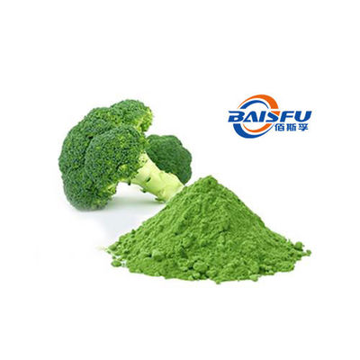 Baisfu light green powder High Quality Organic Broccoli Vegetables Powder Broccoli Juice Powder CAS No. 21412-41-5