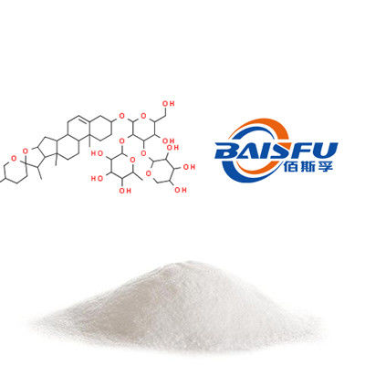Baisfu White Powder GMP Factory 100% High Quality Ophiopogonin D, 98% Ophiopogonin D CAS. 945619-74-9.