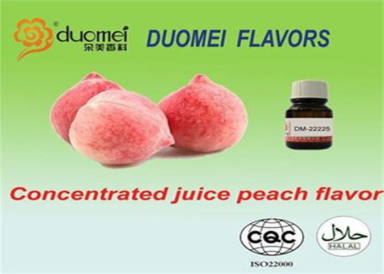 China PG Based Food Flavoring Concentrated Juicy Peach Essence Flavouring Light Yellow supplier