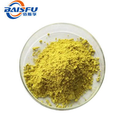 The BAISFU factory is popular for its high quality, highly concentrated 98% quercetin soluble CAS.: 117-39-5