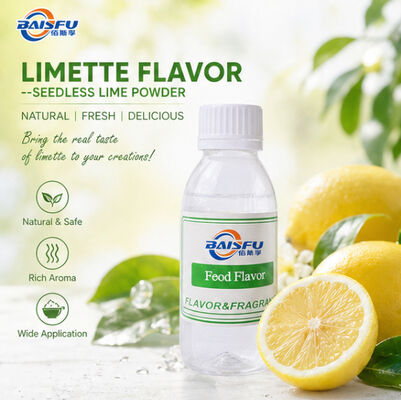 Baisfu High Quality Food Grade Limette Flavor Liquid Concentrated White Lemon Flavor with Excellent Heat Stability for BakeryHigh Quality High Quality Baisfu Food Grade Limette Flavor Liquid Concentra