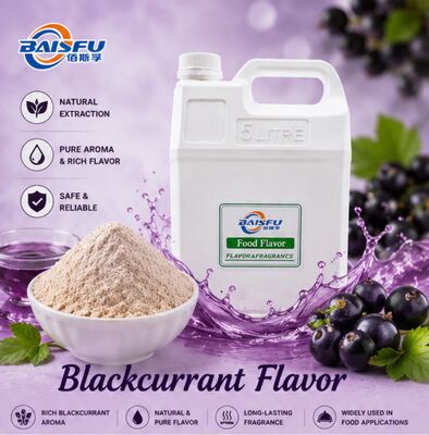 Natural Food Grade Blackcurrant Flavor Profiles in Bakery and Food Production Applications