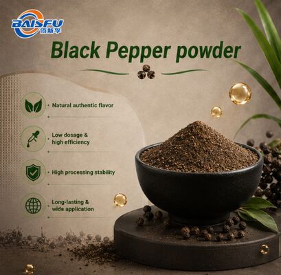 Food Grade Black Pepper Powder Flavor for Cooking Profiles in Various Culinary Creations