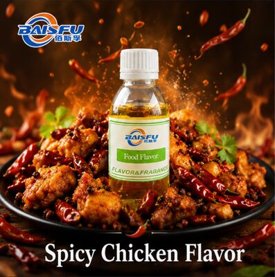 Natural Spicy Chicken Flavor Food Grade Essence Savory Heat Aroma for Snacks Instant Noodle Seasoning