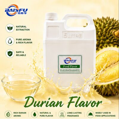 Premium Food Grade Durian Flavor for Bakery Beverage Candy Seasoning Enhancing Rich Tropical Fruit Profile