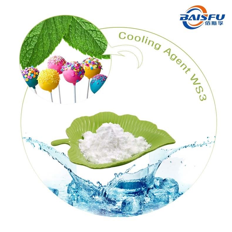 WS3 Cooling Agent Powder CAS 39711-79-0 For Daily Chemical Food And Beverage Coolant