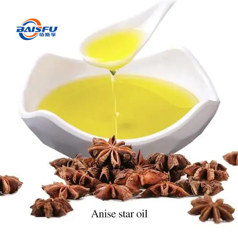 CAS No 8007-70-3 Natural Plant Oil 99% Anise Star Oil For Food Flavor
