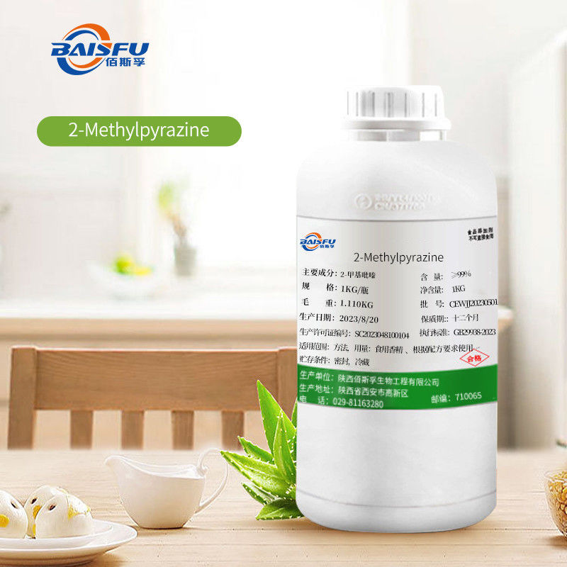 Methylpyrazine Monomer Flavor C5H6N2 2 - Methylpyrazine CAS 109-08-0