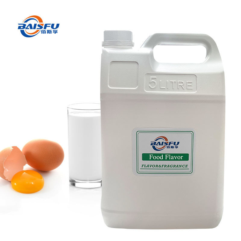 MSDS Dairy Flavors 100% Egg Milk Flavor Food Additive Non Oil Based