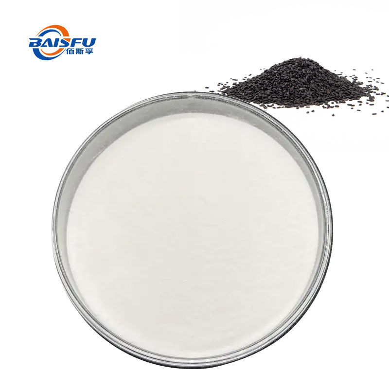 White Pure Natural Plant Extracts Sesamin CAS 607-80-7 Acicular Crystal
