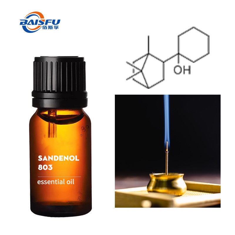 Natur Perfume Oil For Sandenol 803 CAS 66068-84-6 Strong Elegant Long-Lasting Sandalwood Aroma Essential Oil