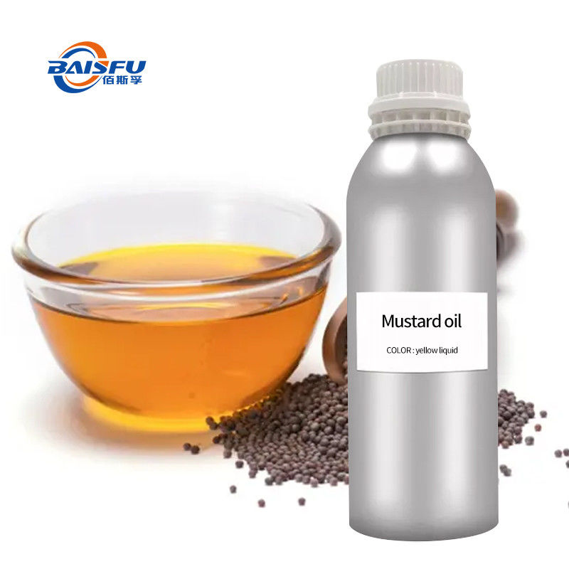Best BAISFU Manufacturer Price Natural Organic Mustard Extract Essential Oil for Mustard Oil CAS8007-40-7