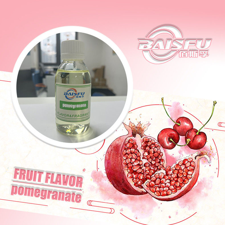 Pomegranate Flavour Food Additive High Concentration Food Flavoring Liquid For Beverage/Ice Cream/Cake