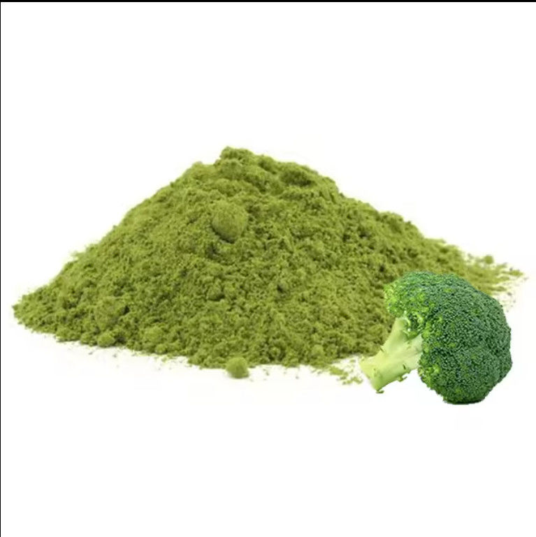 100% Pure Freeze Dried Vegetable Broccoli  Powder  for Pharmaceutical Nutraceutical Private Label
