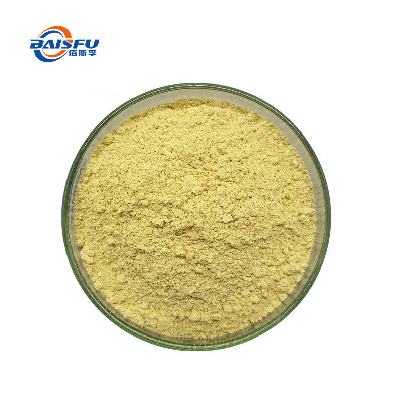 Baisfu Direct Supply Breviscapin CAS 116122-36-2 Bright Yellow Powder Food Additive