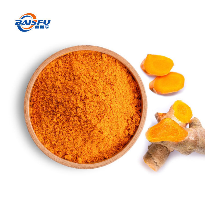 Curcumin CAS 458-37-7 Saffron Yellow Powder Plant Food Extract