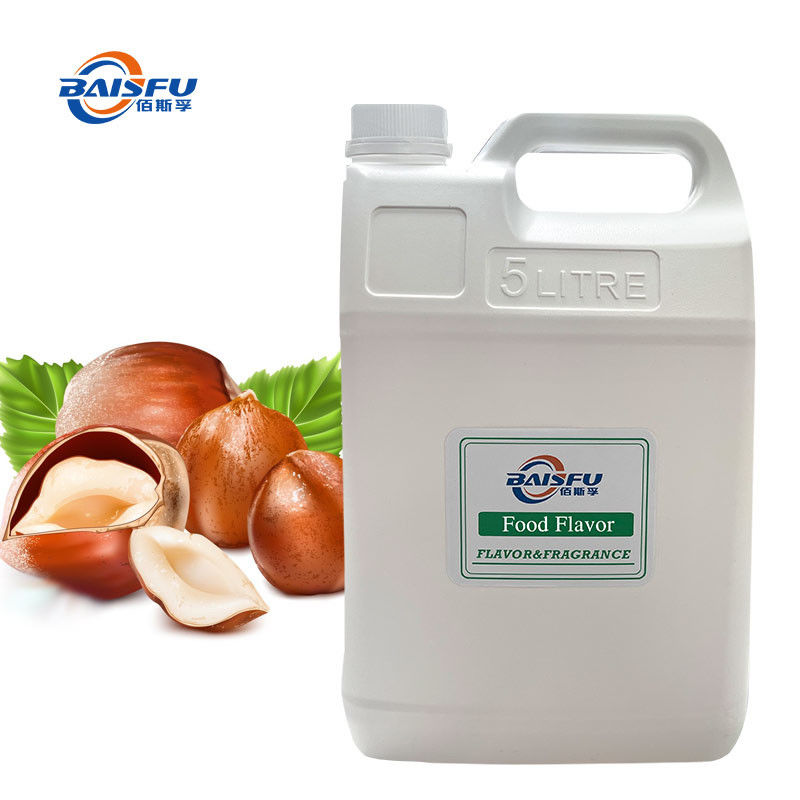 Rich and Creamy Water Soluble Halal Certified Hazelnut Flavor Contains Milk 12 Months Shelf Life