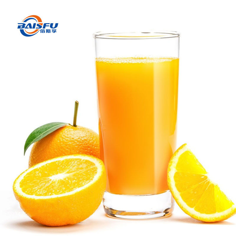 Small Batch Liquid Sweet Orange Pulp Flavor Concentrate Synthetic Oil Flavor Store In Cool Dry Place