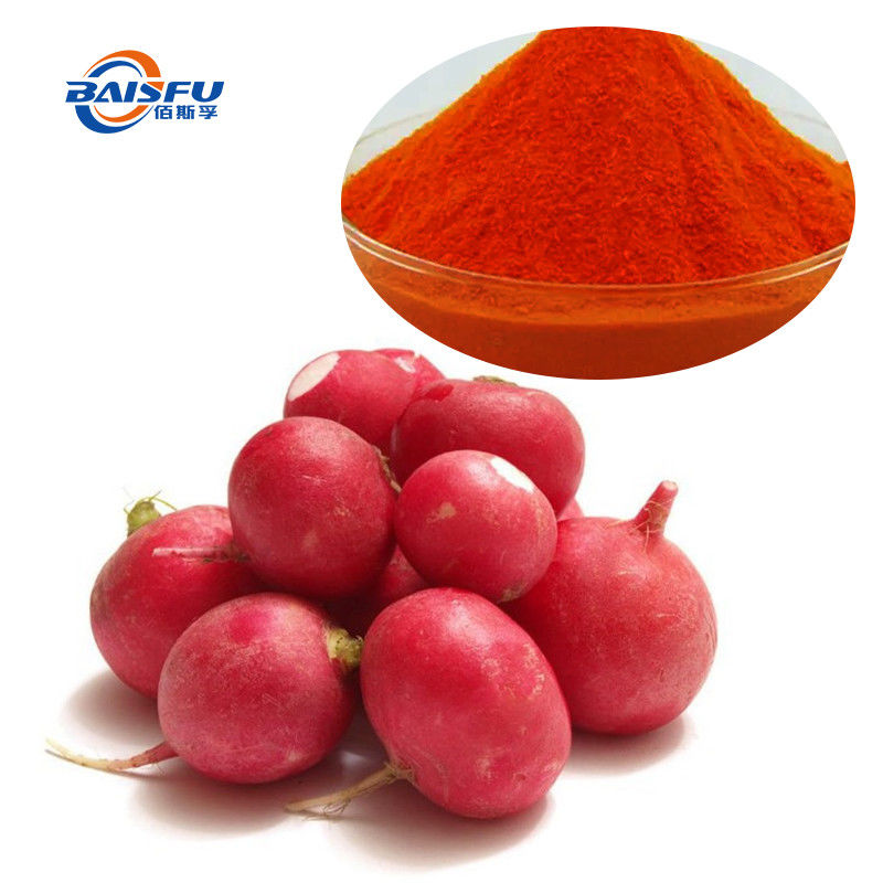 Baisfu Natural Pigment Red Radish Color Extract for Food Beverages
