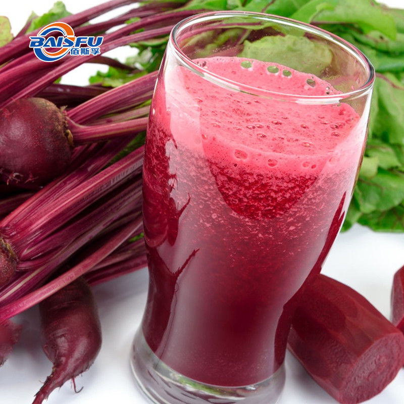 Beet Root Juice Concentrate for Food Additive Manufacturing with and Natural Ingredients