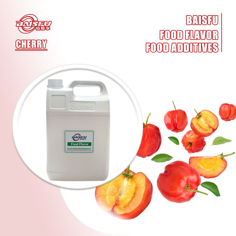 Food Flavor Liquid Concentrate Cherry Flavor For Beverage Snack Candy Drinks