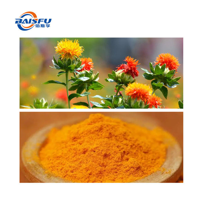 Natural Extract Food Coloring Safflower Yellow Color Yellow Color Powder