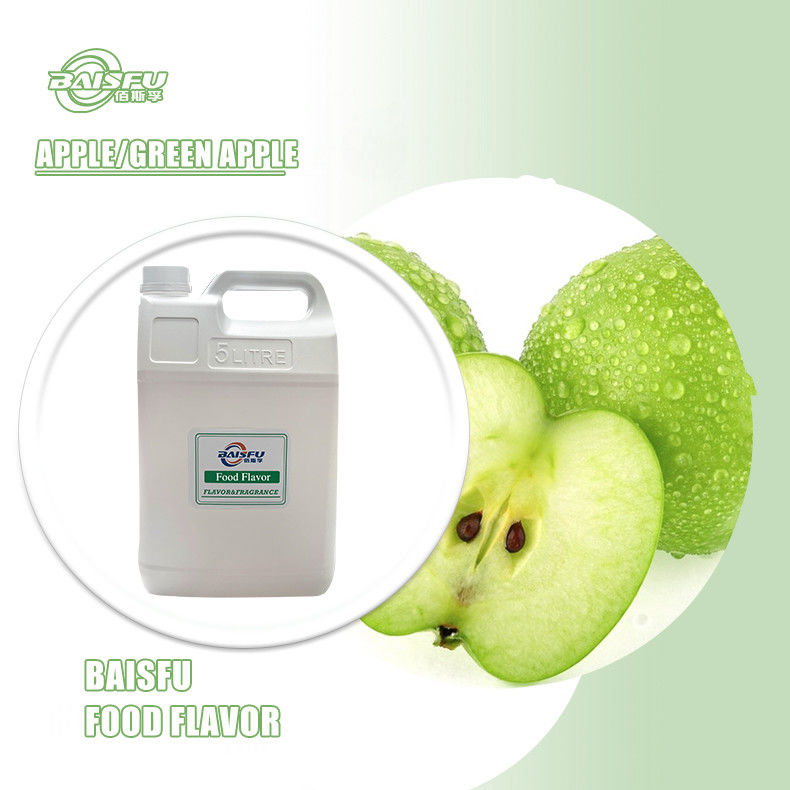 Good Stability Pure Fragrance Artificial Fruit Double Green Apple Flavor