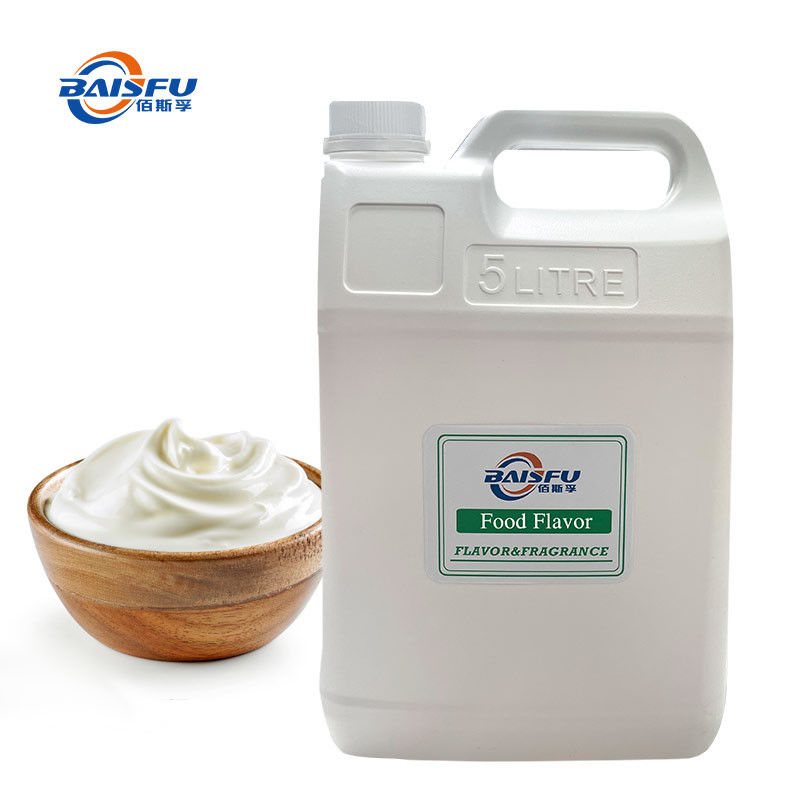Yogurt Dairy Flavors Concentrated Food Flavouring GBT Compliant and Safe for Consumption