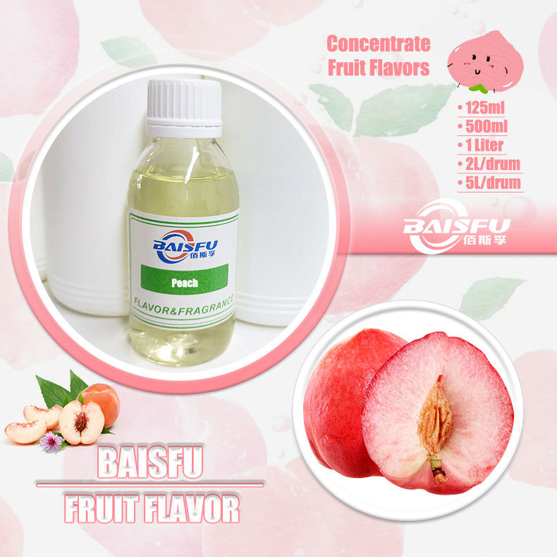 High Concentration Peach Flavor For Baked Goods/Pastries/Ice Creams/Beverages