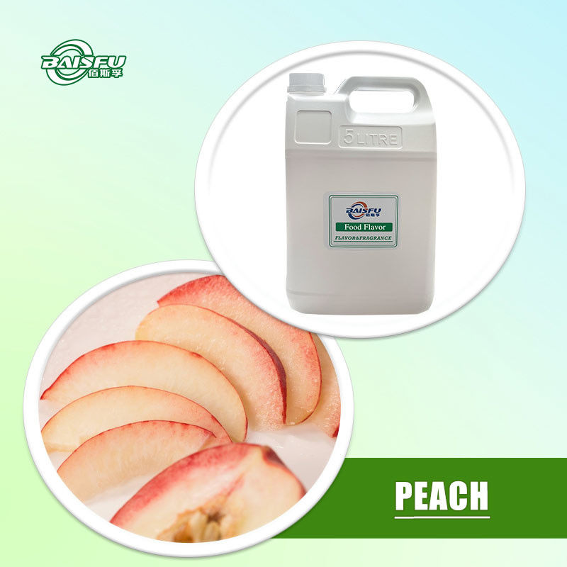 Edible Essence Liquid Concentrate Water And Oil Soluble White Peach Flavor For Food Drinks Ice Cream