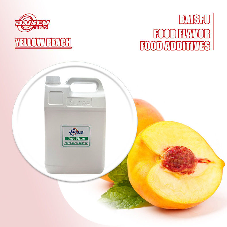 Good Quality Pure Fragrance Yellow Peach Flavor Food Grade Flavoring Liquid