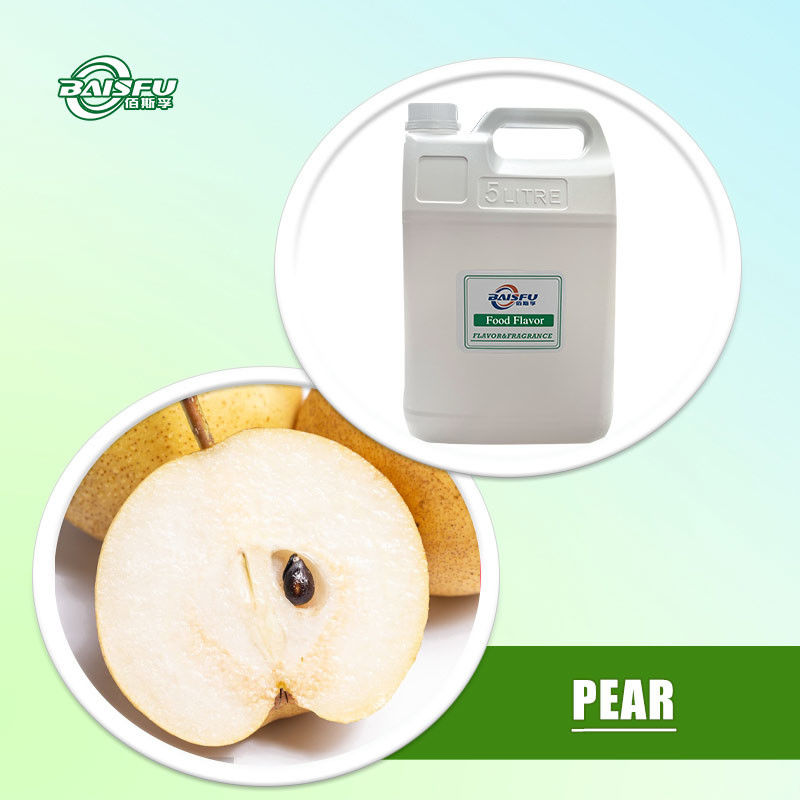 Food Grade Concentrated Flavor Pear Flavor with 1-3 Years Shelf Life Sample 20ml/120ml