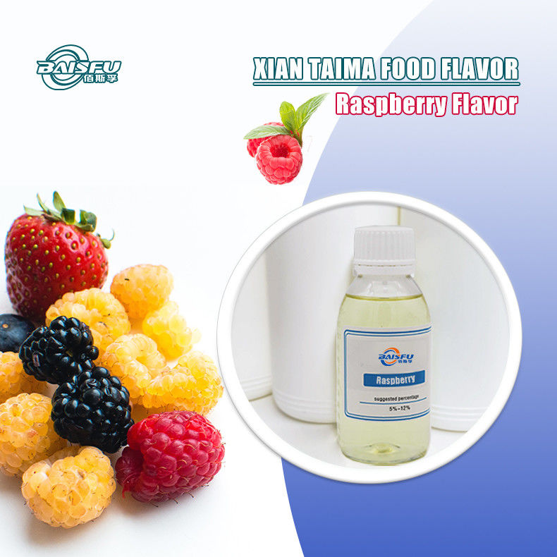 PG VG Based Liquid Fruit Flavoring Raspberry Flavour Fruit Flavor For For Food And Beverage And Bakery