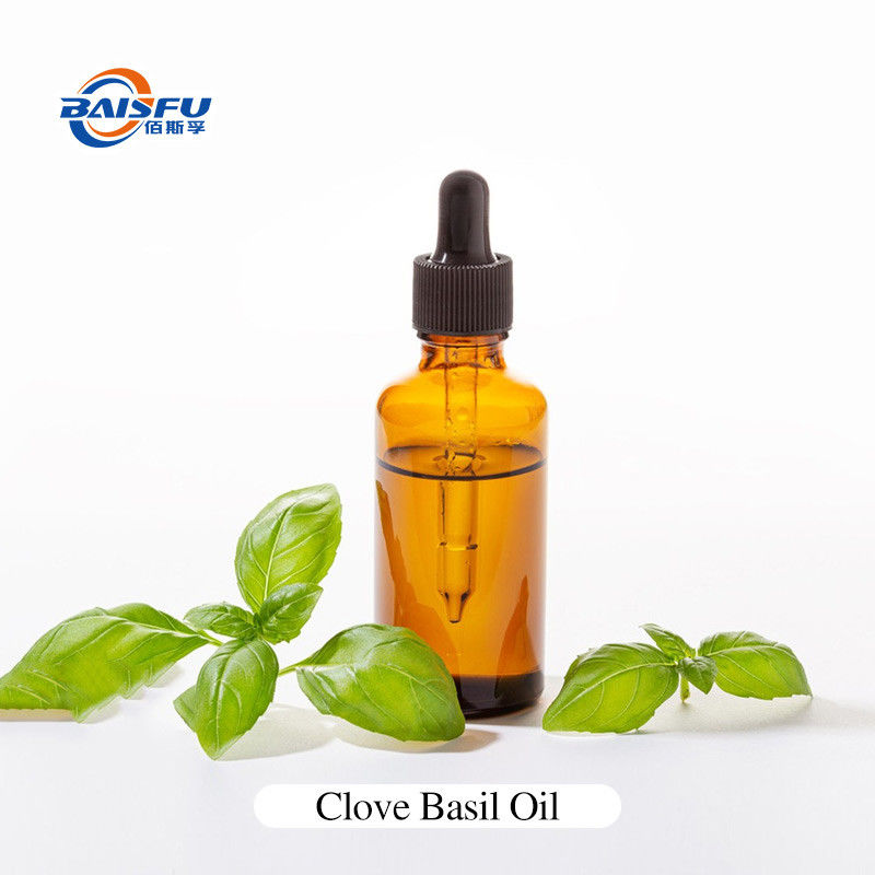 Pure Essential Oils 99% Clove Basil Oil CAS 8015-73-4 Cosmetics Soap Toothpaste Food Seasoning
