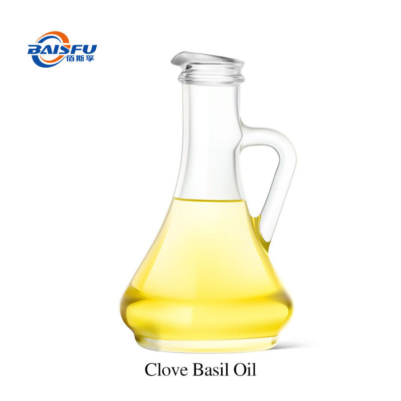 Pure Essential Oils 99% Clove Basil Oil CAS 8015-73-4 Cosmetics Soap Toothpaste Food Seasoning