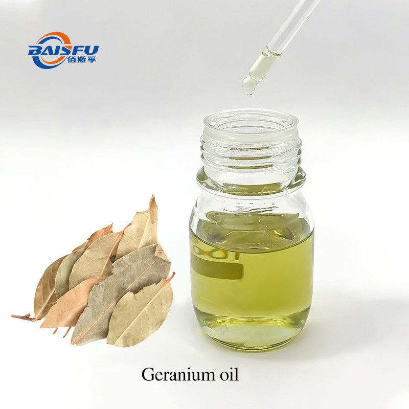 Shelf Life 1-3 Years Geranium Essential Oil For Soap Making , Natural Geranium Oil