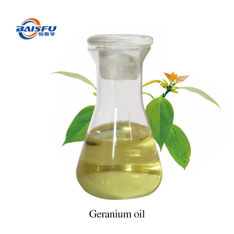 Shelf Life 1-3 Years Geranium Essential Oil For Soap Making , Natural Geranium Oil