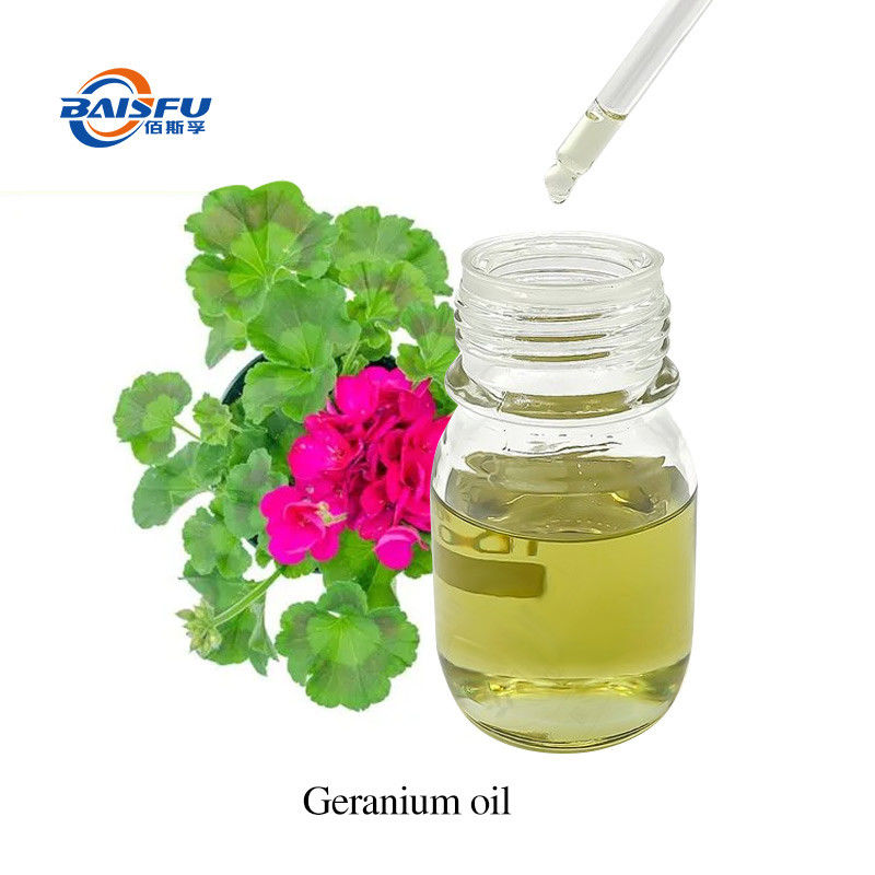 Shelf Life 1-3 Years Geranium Essential Oil For Soap Making , Natural Geranium Oil