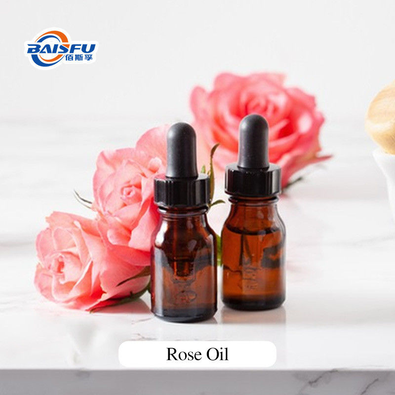 Natural Plant Essential Oil Flash Point 150°F Rose Oil for Skin Health