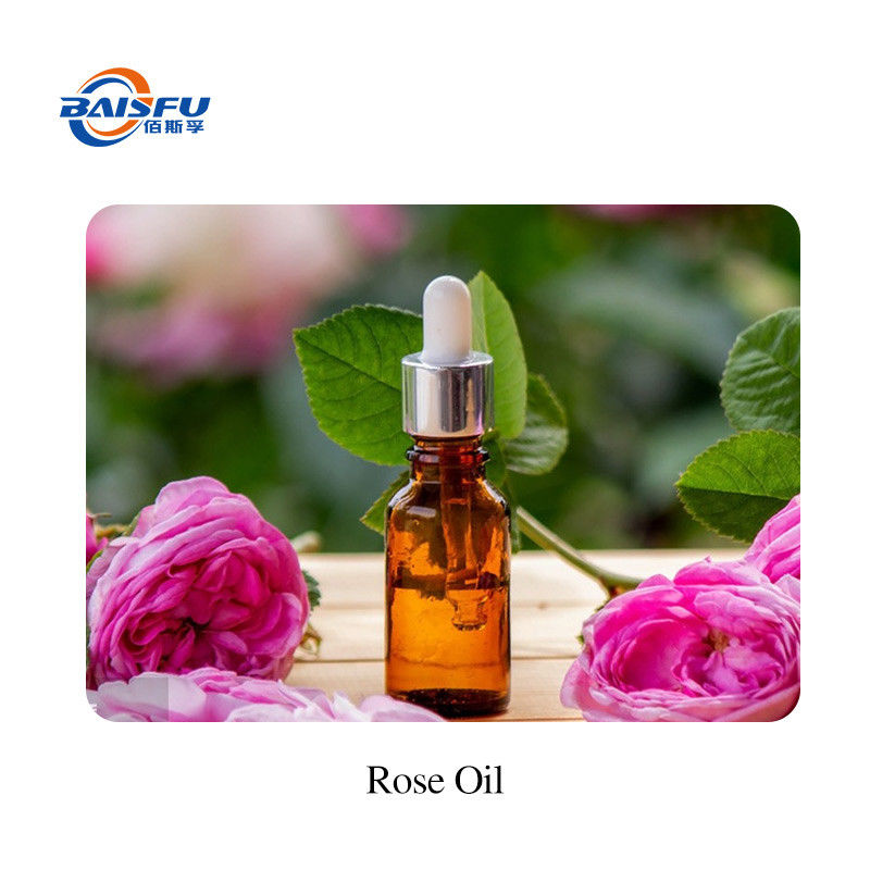 Natural Plant Essential Oil Flash Point 150°F Rose Oil for Skin Health