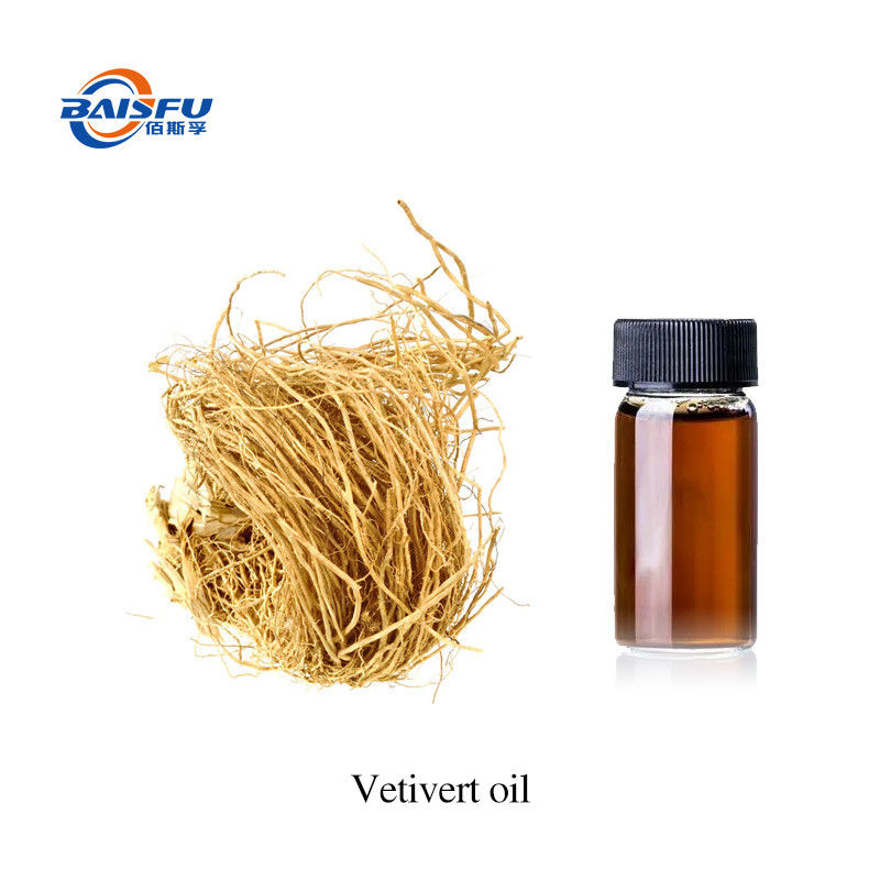 Vetiver Oil Natural Plant Essential Oil for Moisturizing and Skin Elasticity Boosting