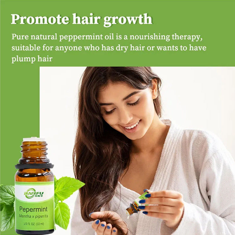 Peppermint Oil CAS 8006-90-4 Natural Plant Essential Oil For Refreshing Sensation